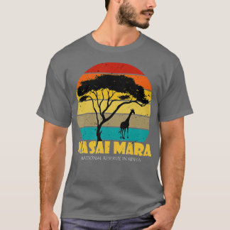 Camiseta Serengeti Masai Mara Reserva Nacional Kenya Safari