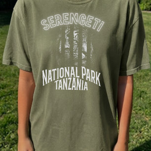 Camiseta Serengeti personalizadoParque Nacional Tanzania Vi