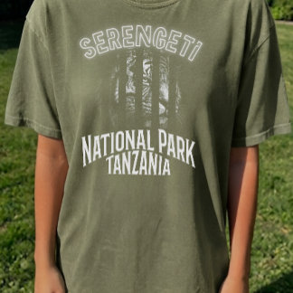 Camiseta Serengeti personalizadoParque Nacional Tanzania Vi