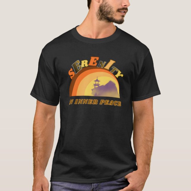 Camiseta Serenidad - Aceptación Pacífica (Anverso)