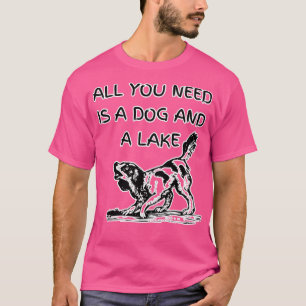 Camiseta Serenidad atractiva Todo lo que necesitas es un pe