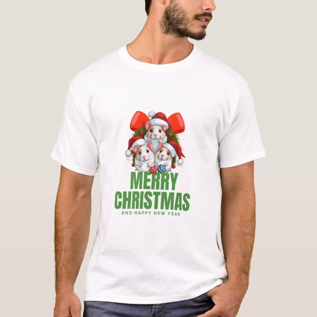Camiseta "Serenidad con copo de nieve: Tee de las maravilla (Anverso)