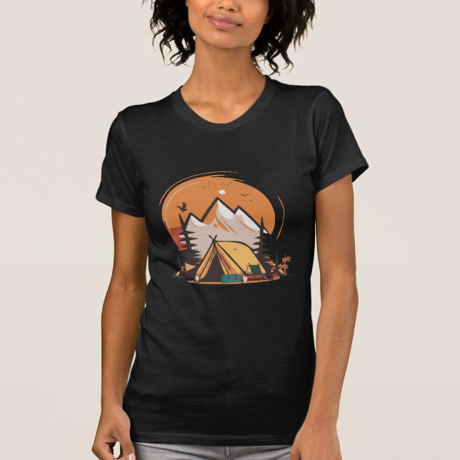 Camiseta Serenidad de Campfire (Anverso)