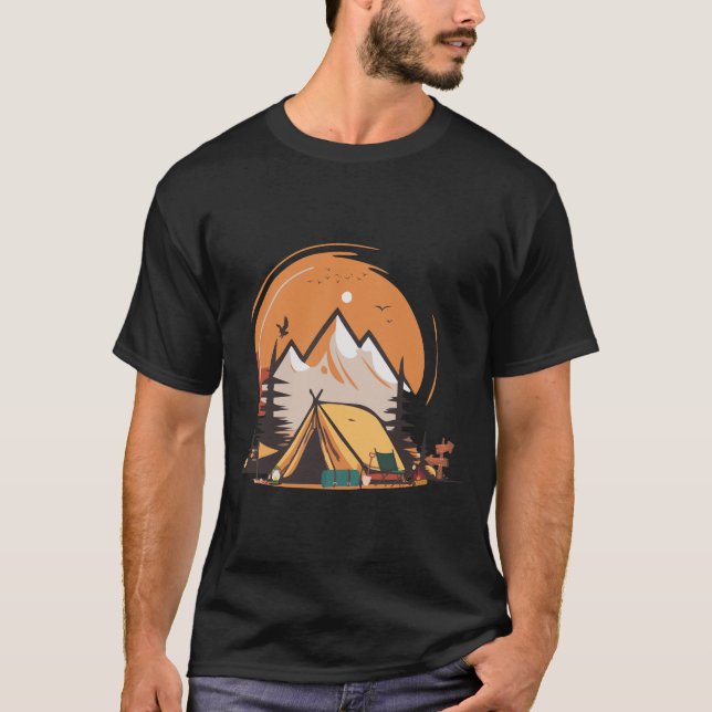Camiseta Serenidad de Campfire (Anverso)
