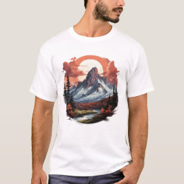 Camiseta Serenidad de Montaña - Abrace la aventura