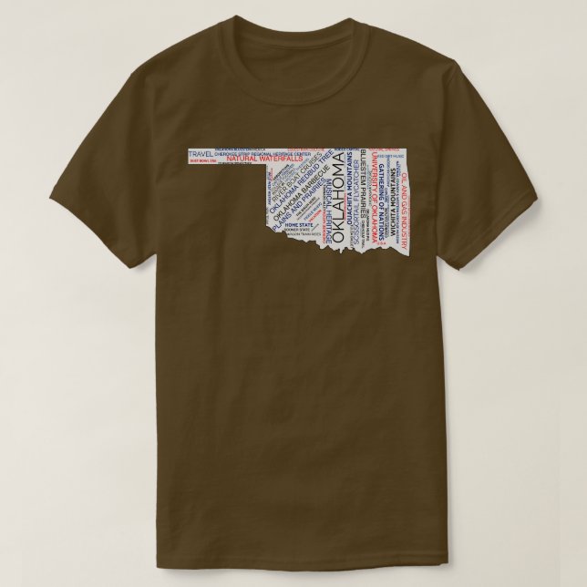 Camiseta Serenidad de Oklahoma (Diseño del anverso)