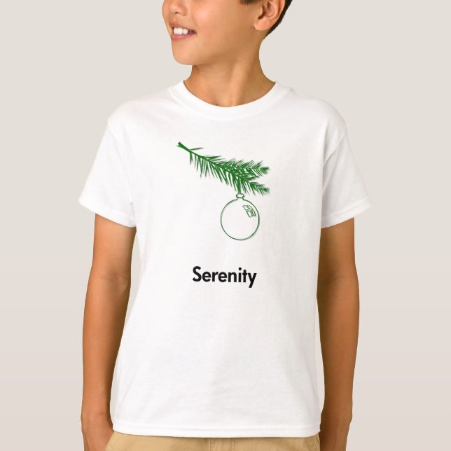Camiseta Serenidad de Ornament (Anverso)