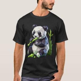 Camiseta Serenidad de Panda Geométrica