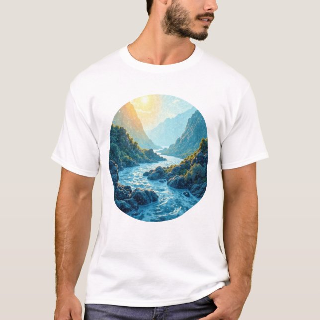 Camiseta Serenidad del Río (Anverso)
