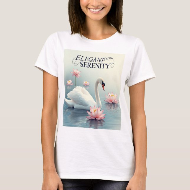 Camiseta Serenidad elegante: calma y refinamiento (Anverso)