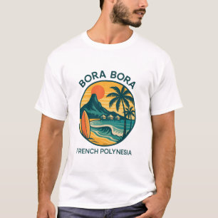 Camiseta Serenidad en Bora Bora – Polinesia Francesa Tropic