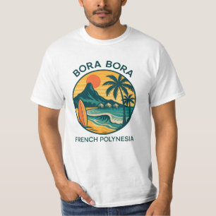 Camiseta Serenidad en Bora Bora - Polinesia Francesa Tropic