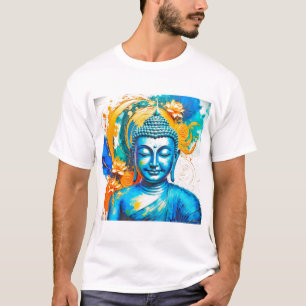 Camiseta Serenidad en los colores: Arte Buda