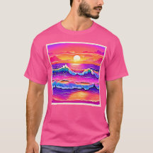 Serenidad Retro Wave Sunset