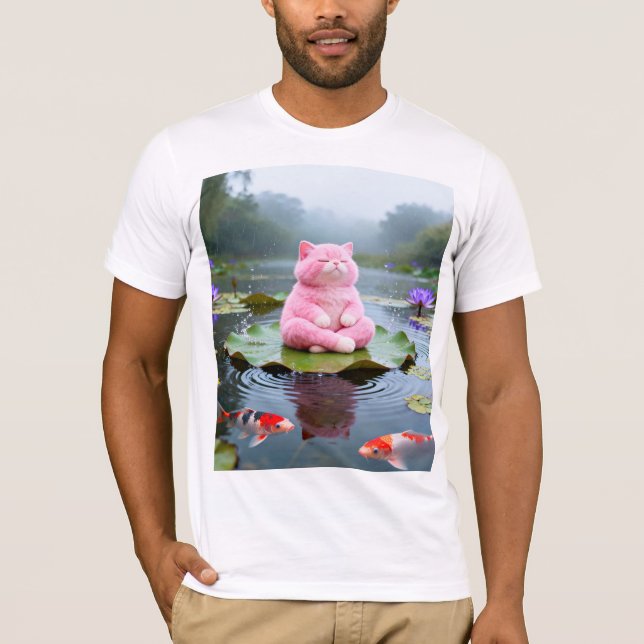 Camiseta Serenidad Rosa 001 (Anverso)