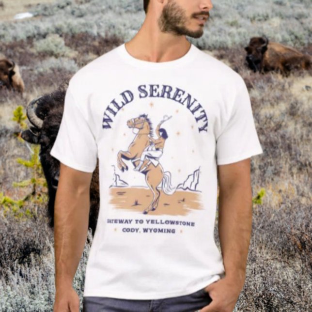 Camiseta Serenidad salvaje (Subido por el creador)