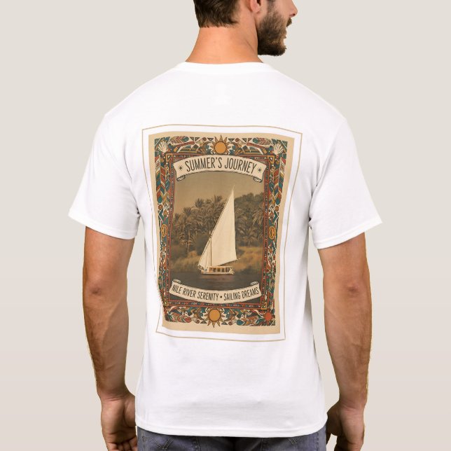 Camiseta Serenity | Summer’s Journey & Graphic Tee (Reverso)