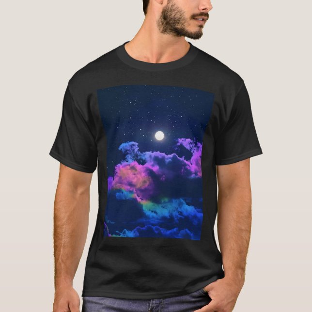 Camiseta Seres abstractos brillantes de Chicago (Anverso)