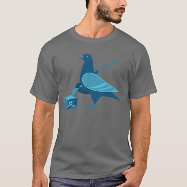 Camiseta Seres humanos de la arcilla del tiroteo de la (Anverso)