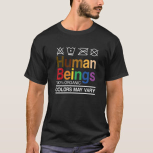 Camiseta Seres Humanos Lgbt 100 Colores Orgánicos Pueden Va