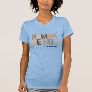 Camiseta SERES HUMANOS: Los colores pueden variar