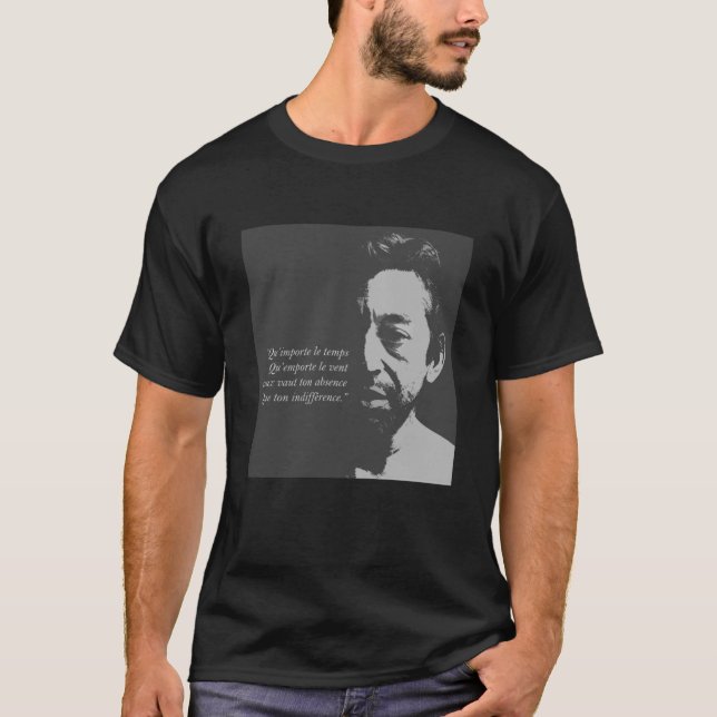 Camiseta Serge Gainsbourg Classic  (Anverso)