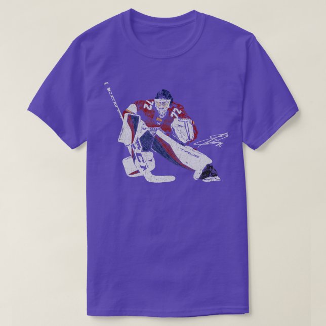 Camiseta Sergei Bobrovsky TShirt (Diseño del anverso)