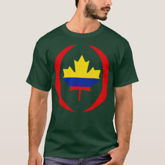 Camiseta Seri de Bandera Patriótica Multinacional de Canadá