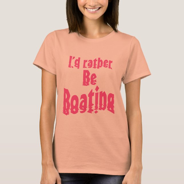 Camiseta Sería bastante canotaje (Anverso)