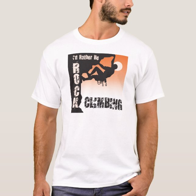 Camiseta Sería bastante escalada (Anverso)