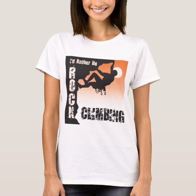 Camiseta Sería bastante escalada (Anverso)