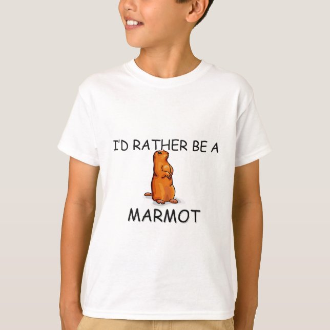 Camiseta Sería bastante una marmota (Anverso)