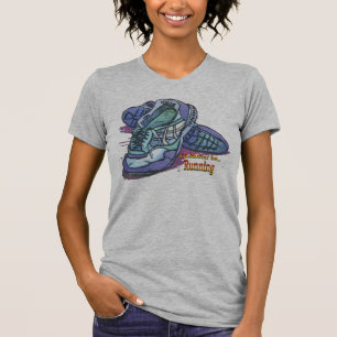 Camiseta Sería bastante zapatillas de deporte corrientes