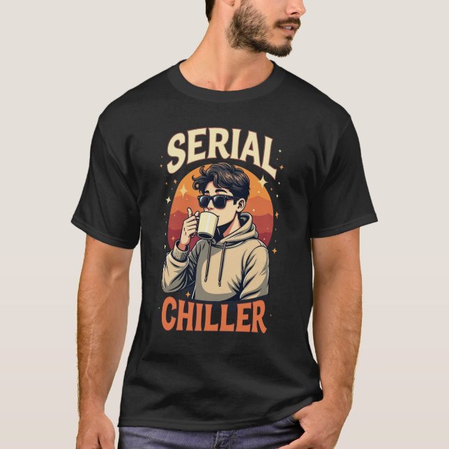 Camiseta Serial Chiller Hoodie (Anverso)