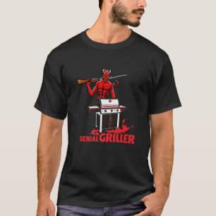 Camiseta Serial Griller, Barbecue, Father's Day, Barbecue,