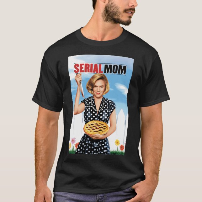Camiseta Serial Mom poster retro (Anverso)