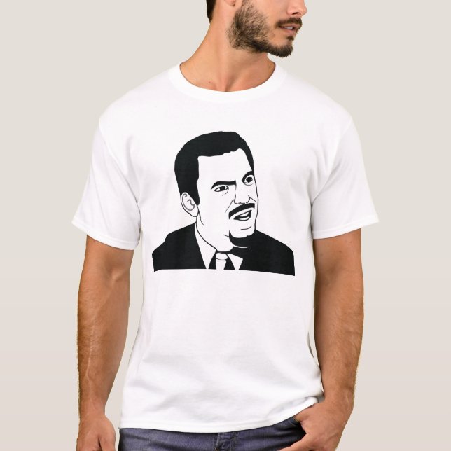 Camiseta seriamente meme (Anverso)