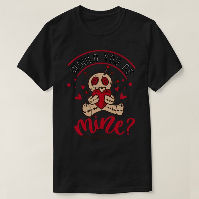 Camiseta ¿Serías mía? (Diseño del anverso)