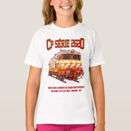 Camiseta Serie 2620 Locomotora Eléctrica. Nez-Casse Loco