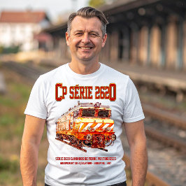 Camiseta Serie 2620 Locomotora Eléctrica. Nez-Casse Loco