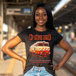 Camiseta Serie 2620 Locomotora Eléctrica. Nez-Casse Loco