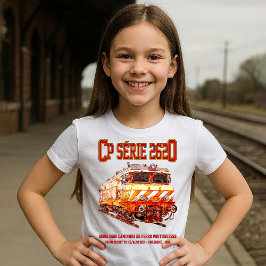 Camiseta Serie 2620 Locomotora Eléctrica. Nez-Casse Loco