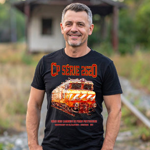 Camiseta Serie 2620 Locomotora Eléctrica. Nez-Casse Loco