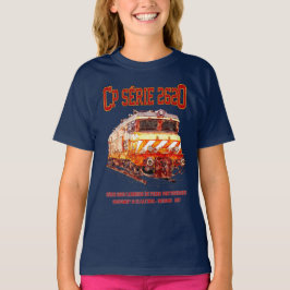 Camiseta Serie 2620 Locomotora Eléctrica. Nez-Casse Loco