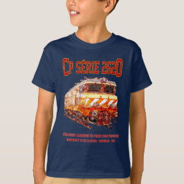 Camiseta Serie 2620 Locomotora Eléctrica. Nez-Casse Loco