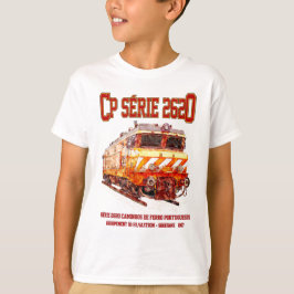 Camiseta Serie 2620 Locomotora Eléctrica. Nez-Casse Loco