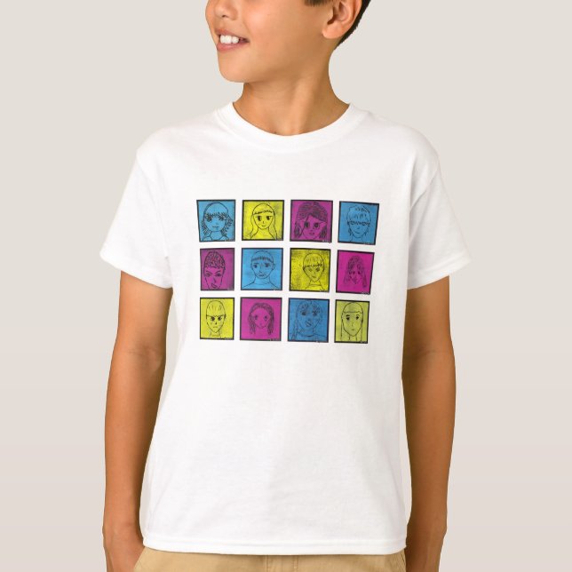 Camiseta Serie 4 de Mangas (Anverso)