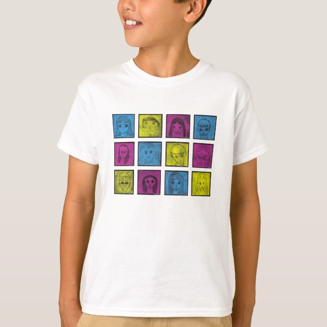 Camiseta Serie 5 de Mangas (Anverso)