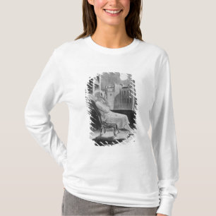 Camiseta Serie "Bas-Bleus de Les", luna de O