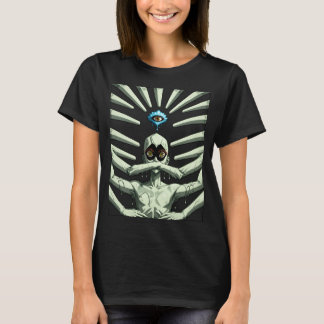 Camiseta Serie de arte de espiritualidad psicodélica